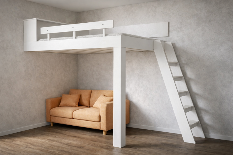 patro dvoulůžko peřiňák noha